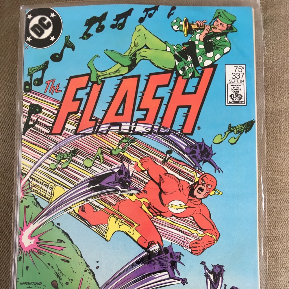 Flash #337 1984 Malibu comics free shipping